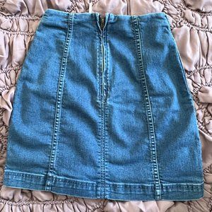 Free People Denim Skirt